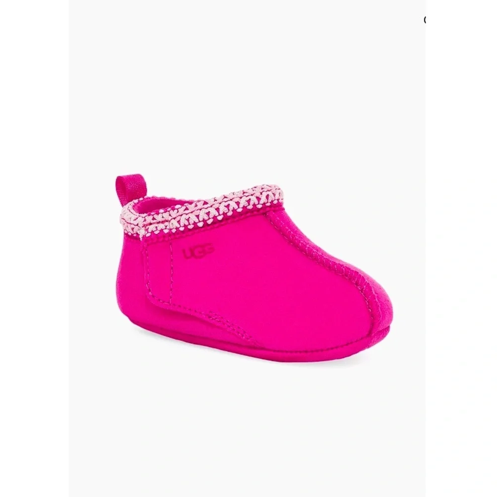 Ugg Hot Pink Tasman Baby Booties.